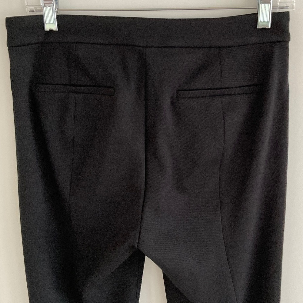 J Crew Black Slim Stretch Twill Ankle Pants Size 4 - Picture 6 of 7